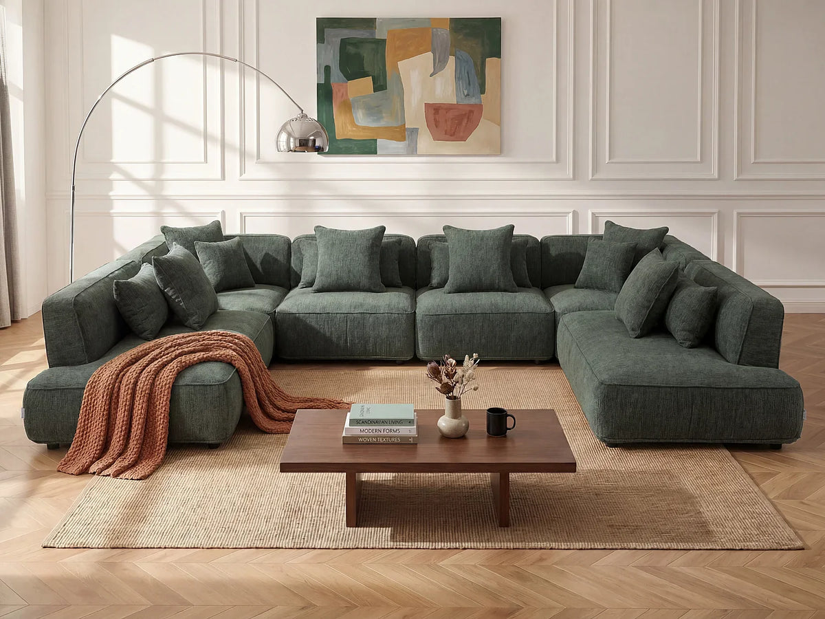 Canapé Modulable Vert