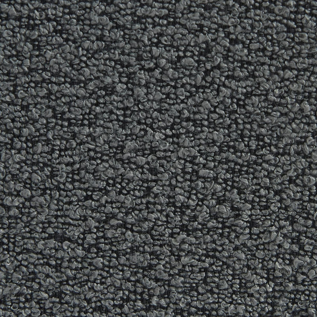 Lot de 2 Chauffeuses Modulables en Bouclette Texturée Anthracite anthracite - vue 6
