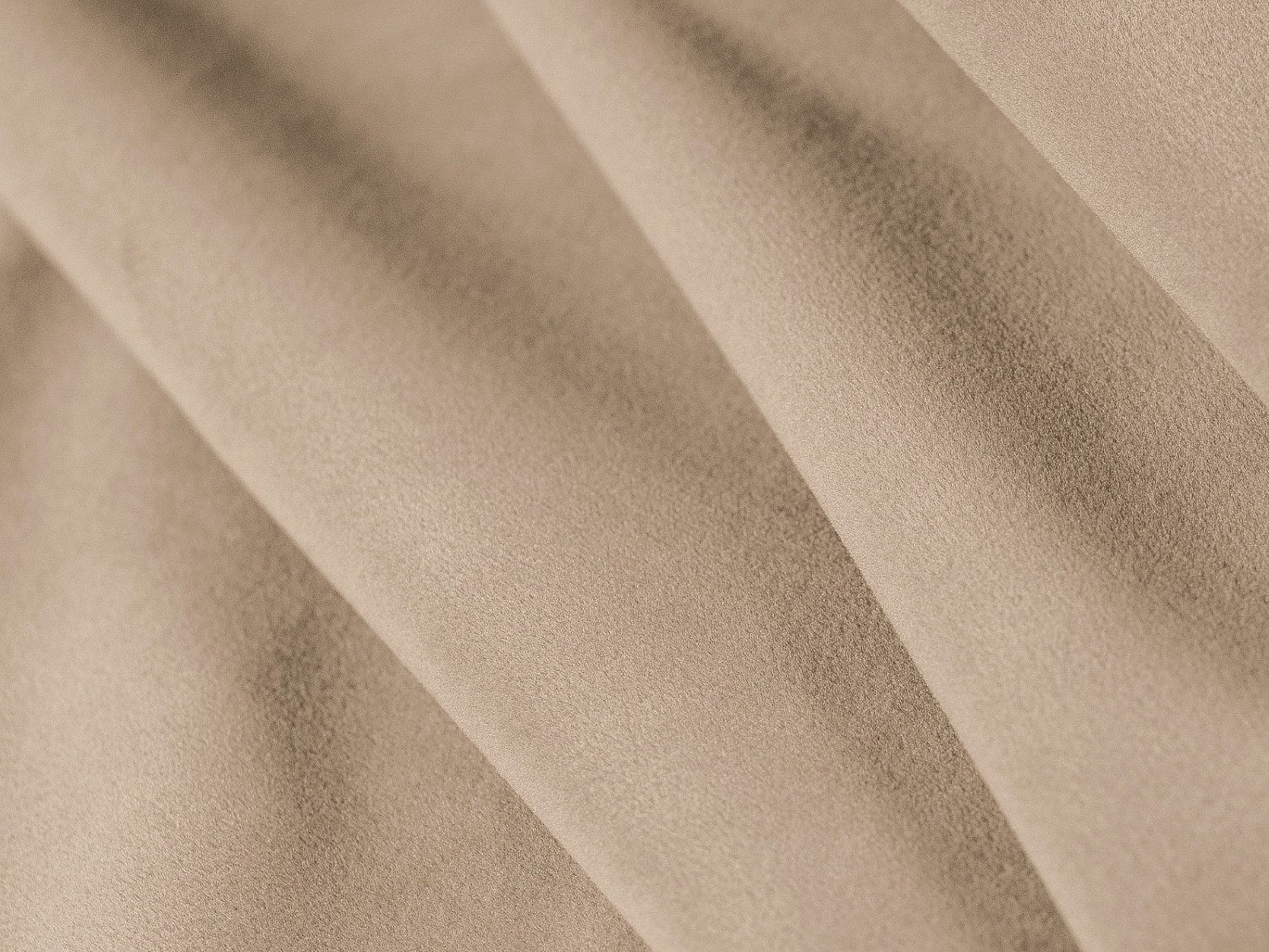 Canapé modulable 4 places marron velours