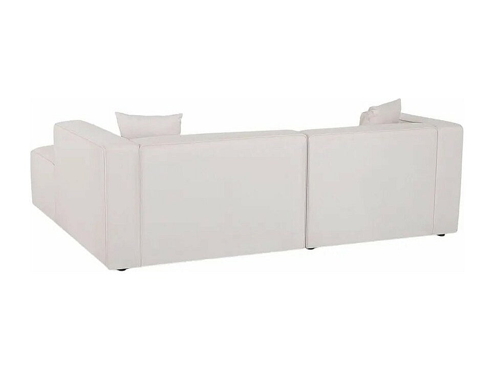 Canapé modulable 3 places beige tissu
