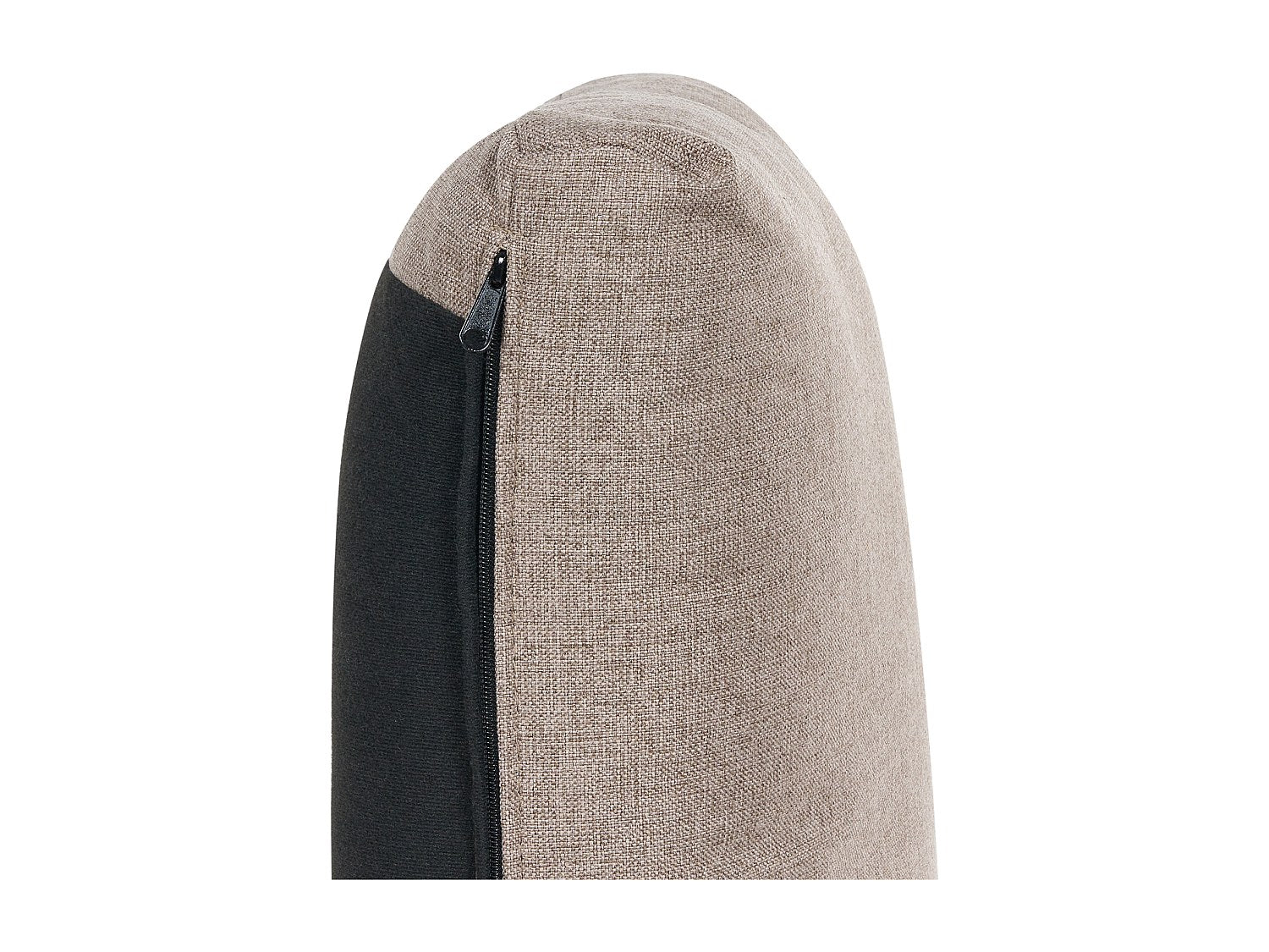 Canapé modulable 3 places marron tissu