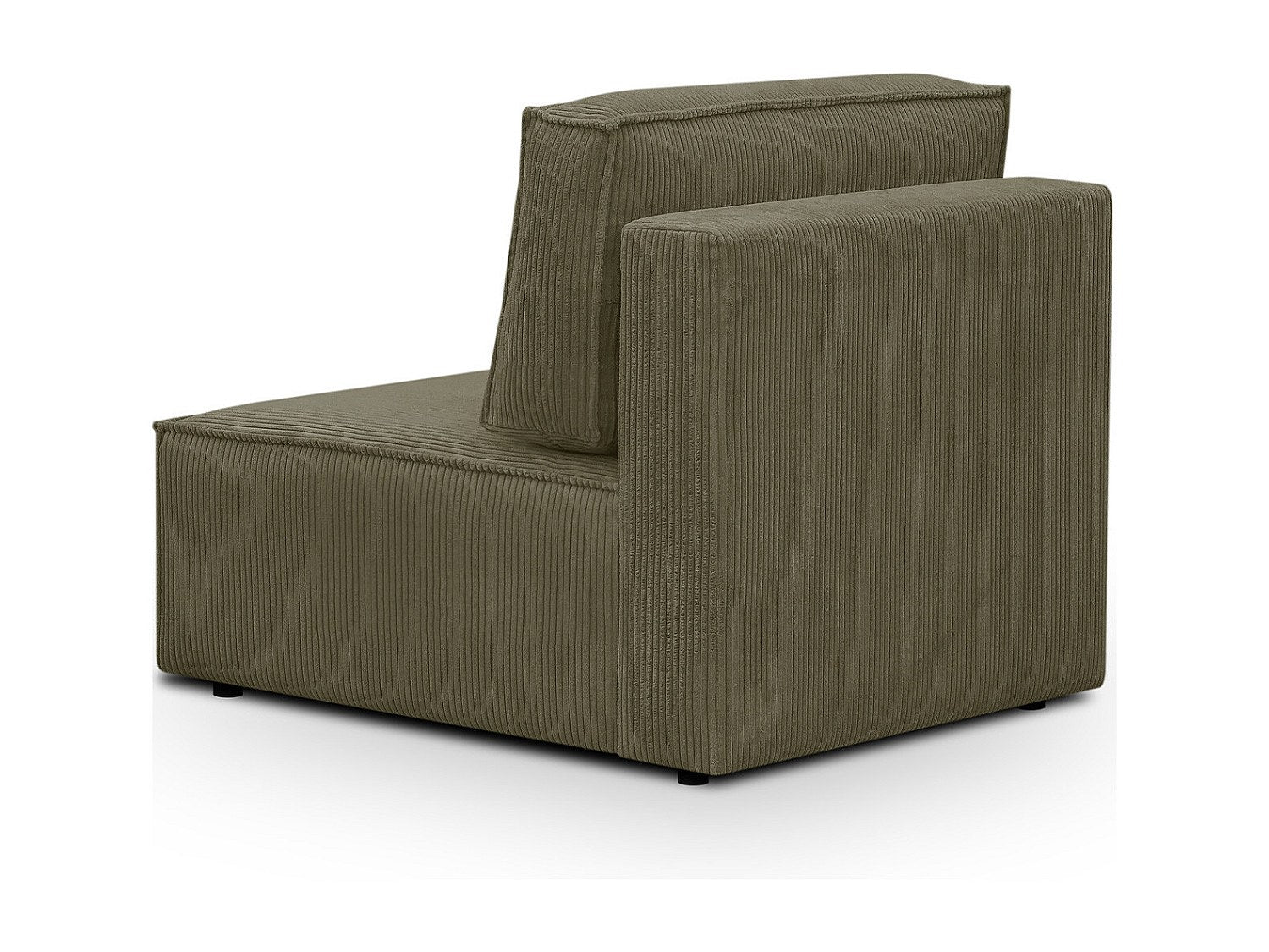 Chauffeuse modulable vert velours