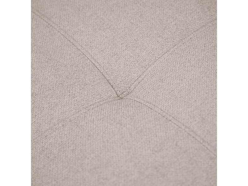 Angle pour canapé modulable beige tissu - Gina