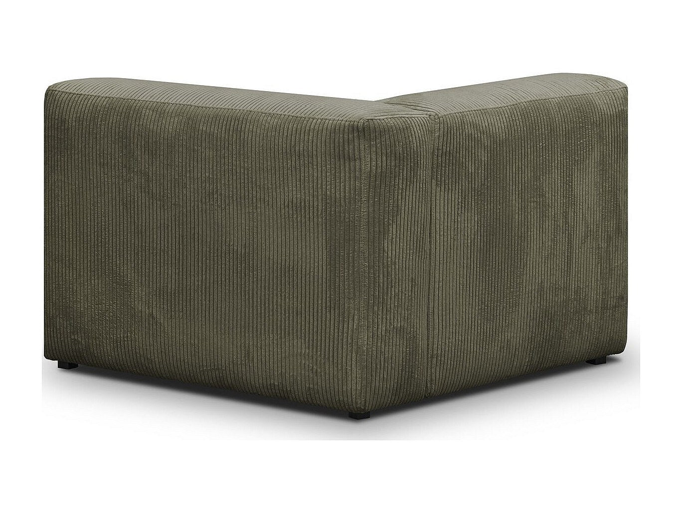 Chauffeuse modulable vert velours