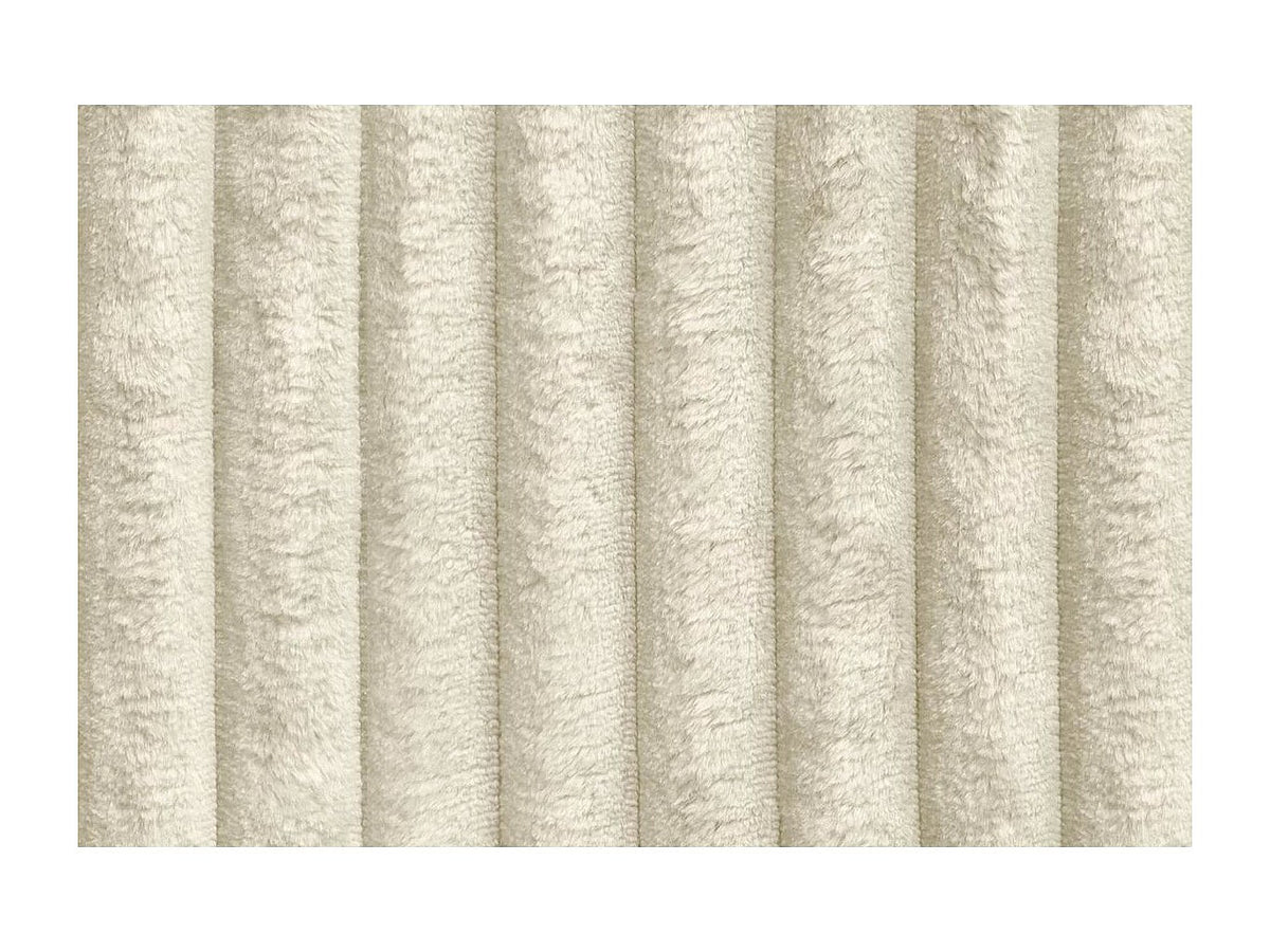 Canapé modulable convertible 2 places beige velours