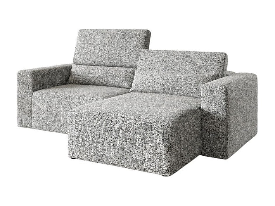 Canapé modulable gris tissu