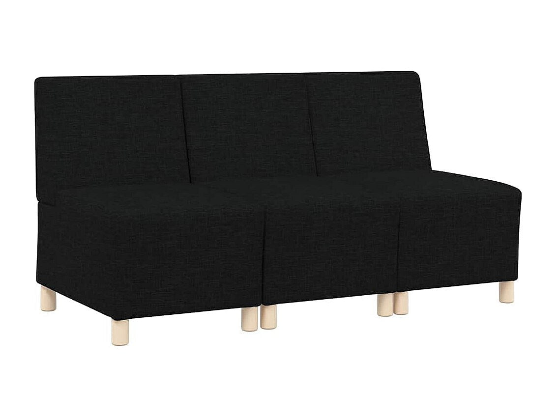 Canapé modulable noir