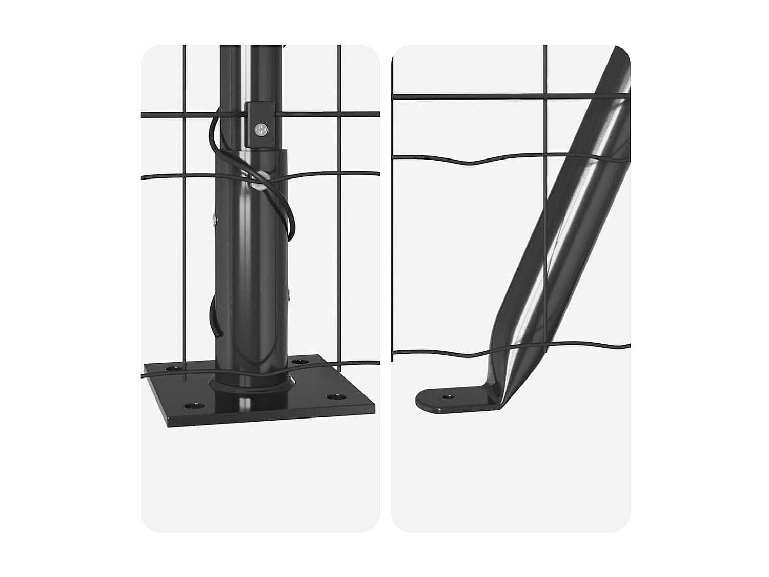 Canapé modulable noir tissu