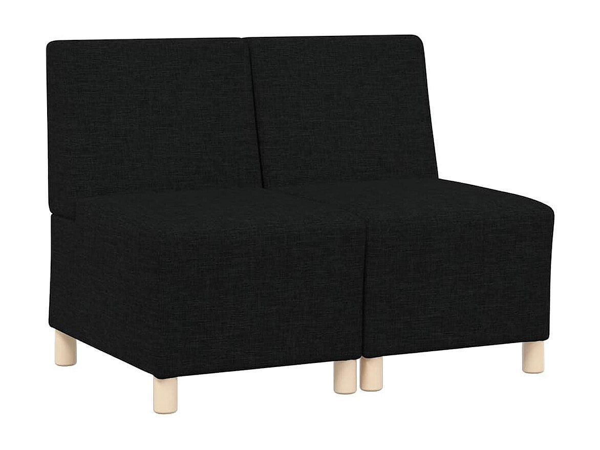 Canapé modulable noir