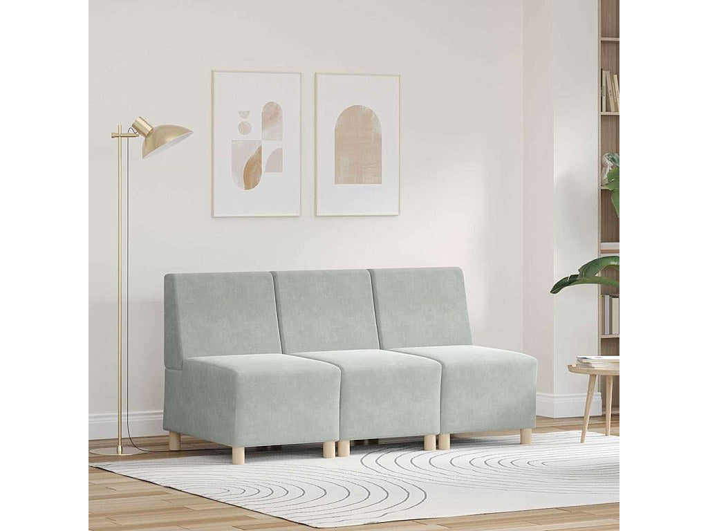 Canapé modulable gris