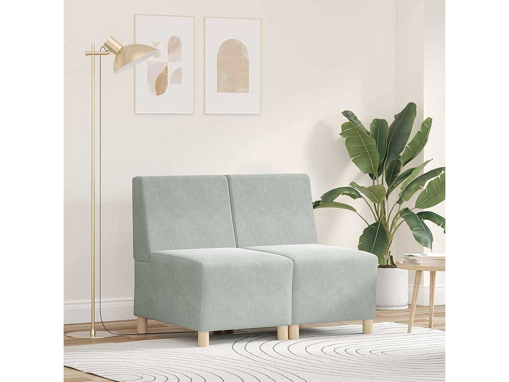 Canapé modulable gris