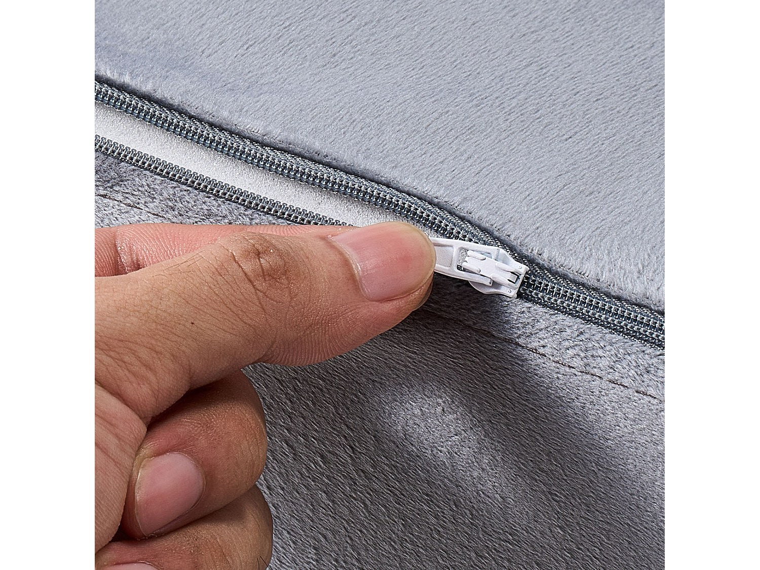 Canapé modulable convertible gris