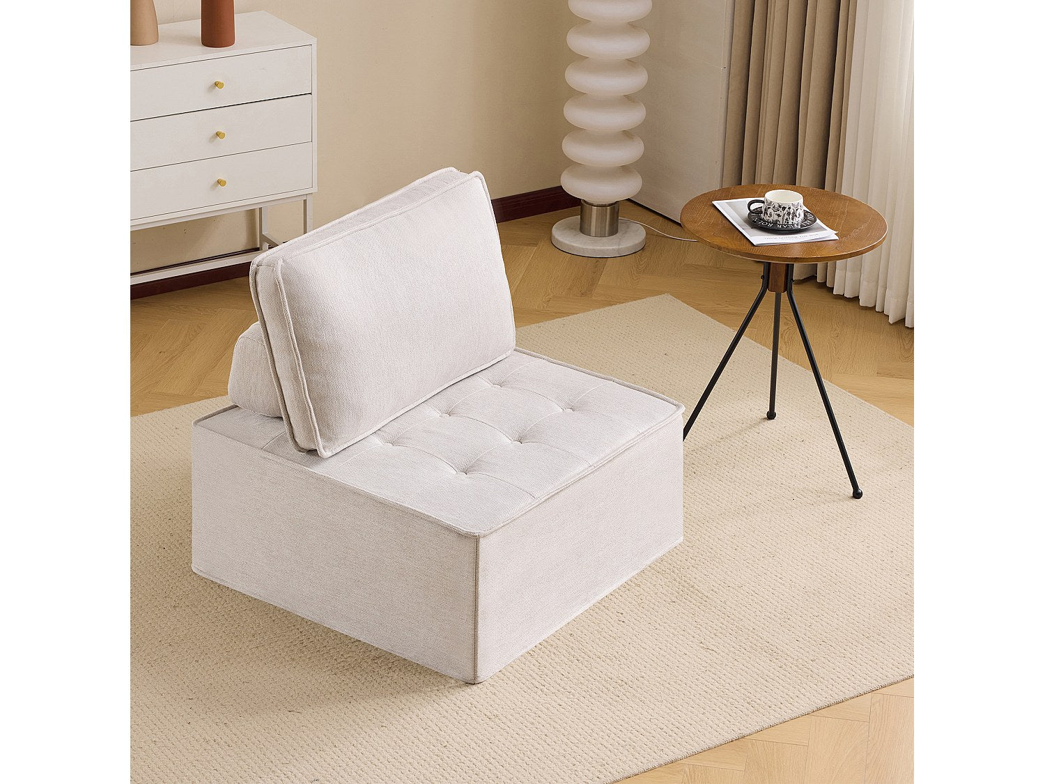 Canapé modulable beige