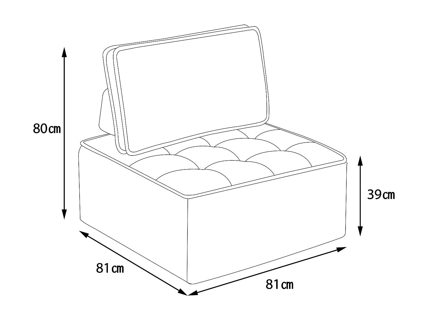 Canapé modulable beige