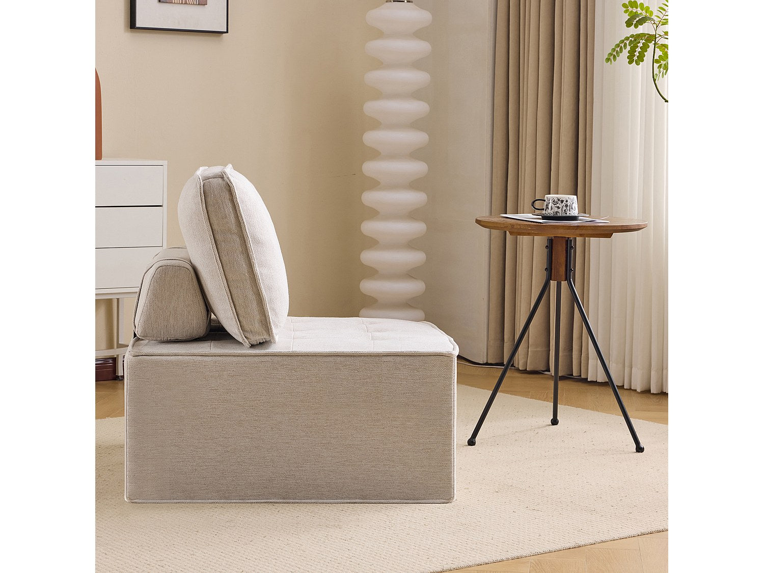 Canapé modulable beige
