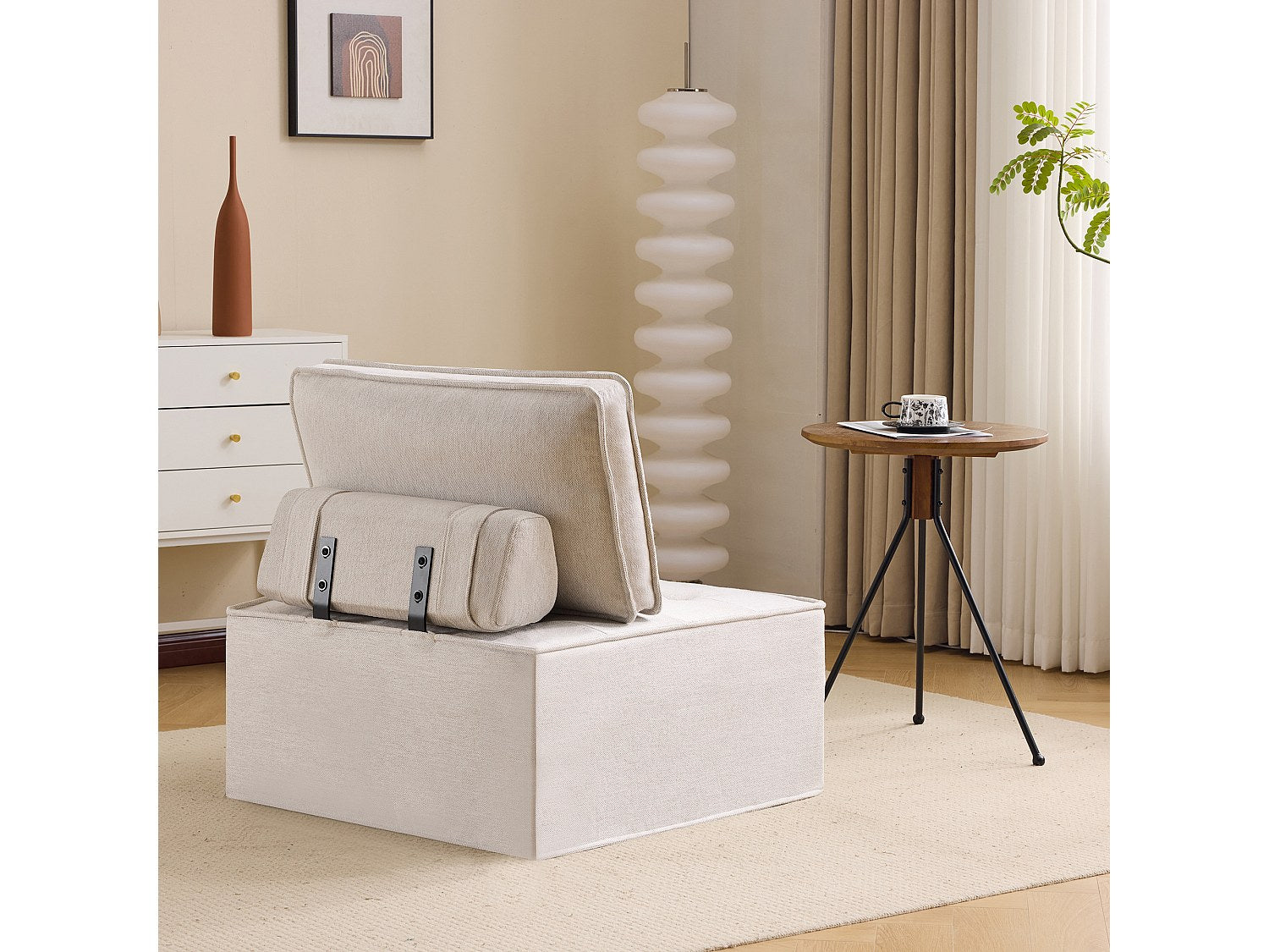 Canapé modulable beige