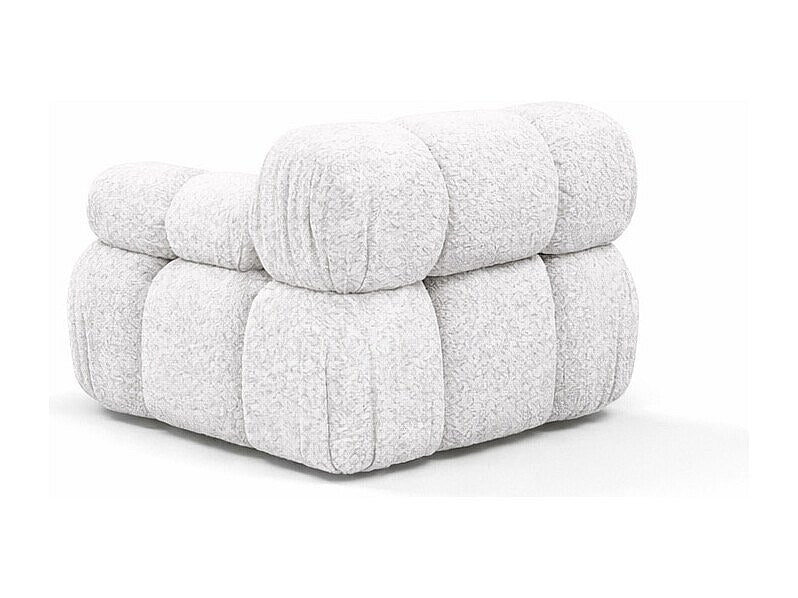 Canapé modulable beige tissu