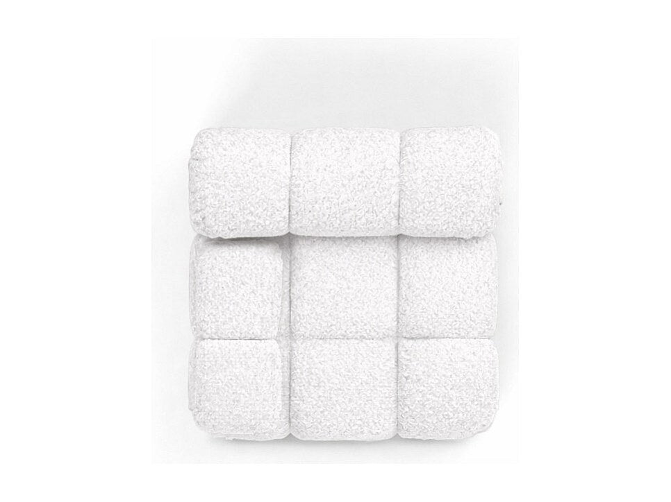 Canapé modulable beige tissu