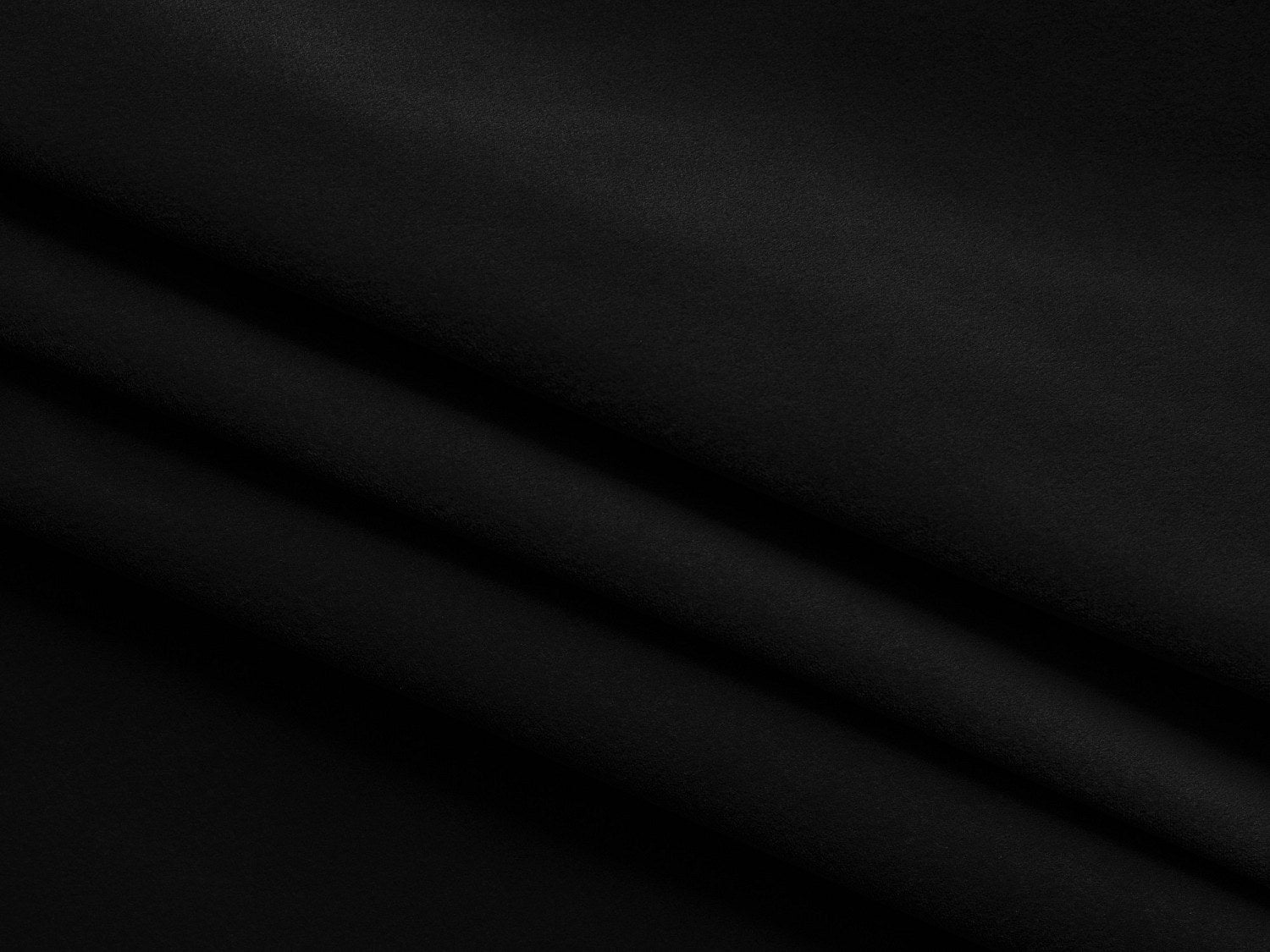 Canapé modulable 4 places noir tissu
