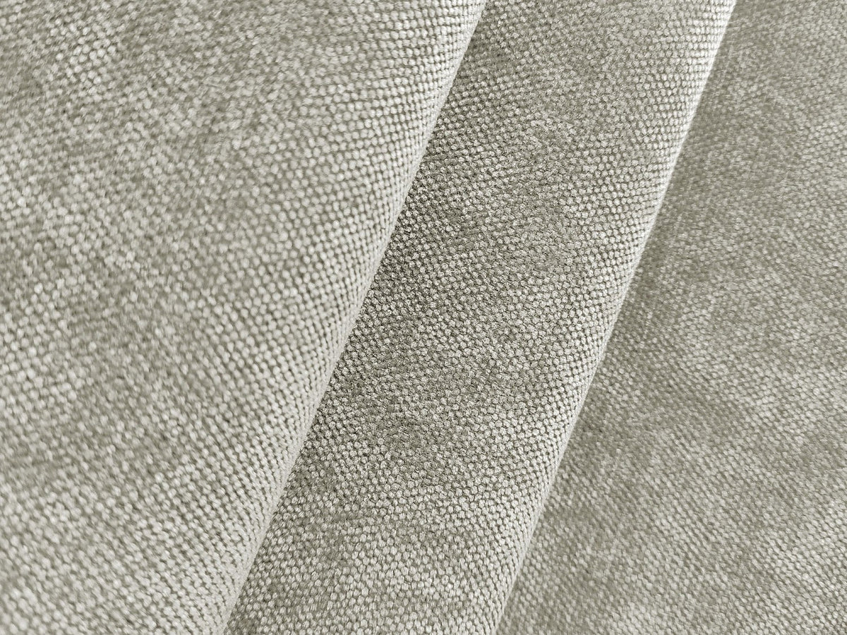 Canapé modulable 4 places blanc tissu