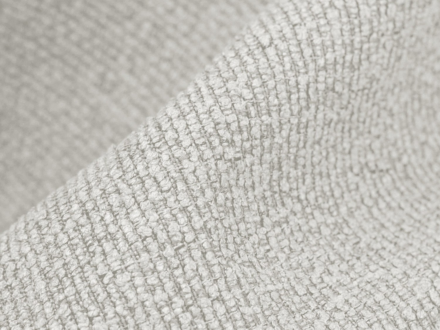 Canapé modulable 2 places blanc tissu