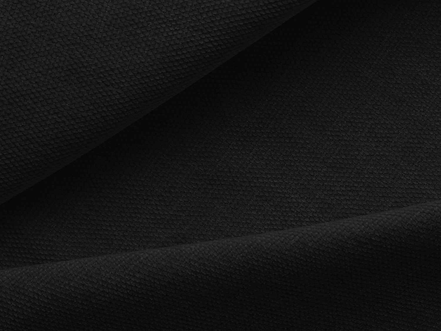 Canapé modulable 3 places noir tissu