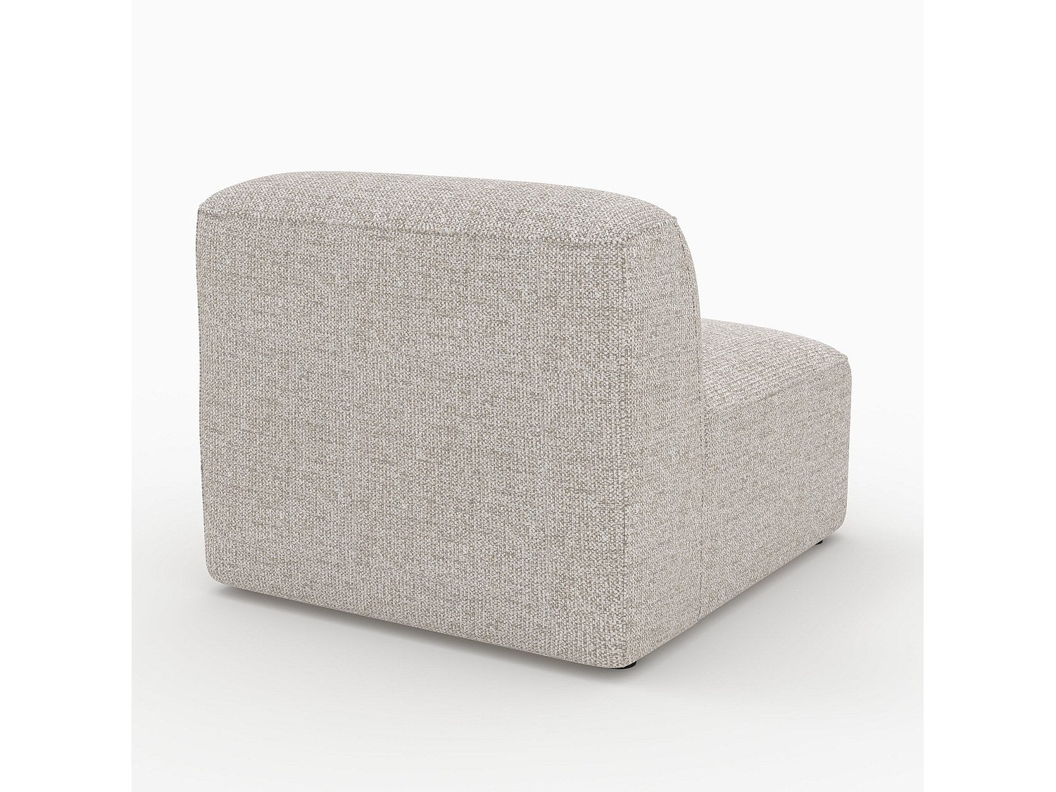 Chauffeuse modulable beige tissu - Hestia