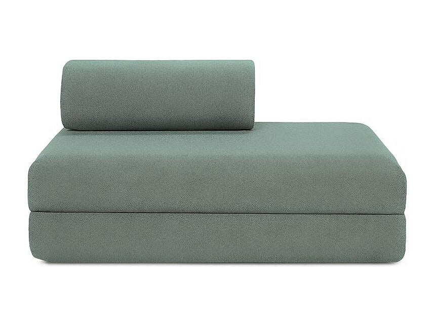 Canapé modulable convertible 2 places bleu tissu