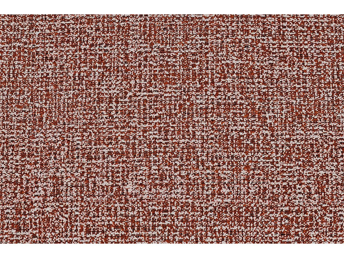 Canapé modulable convertible 2 places rouge tissu