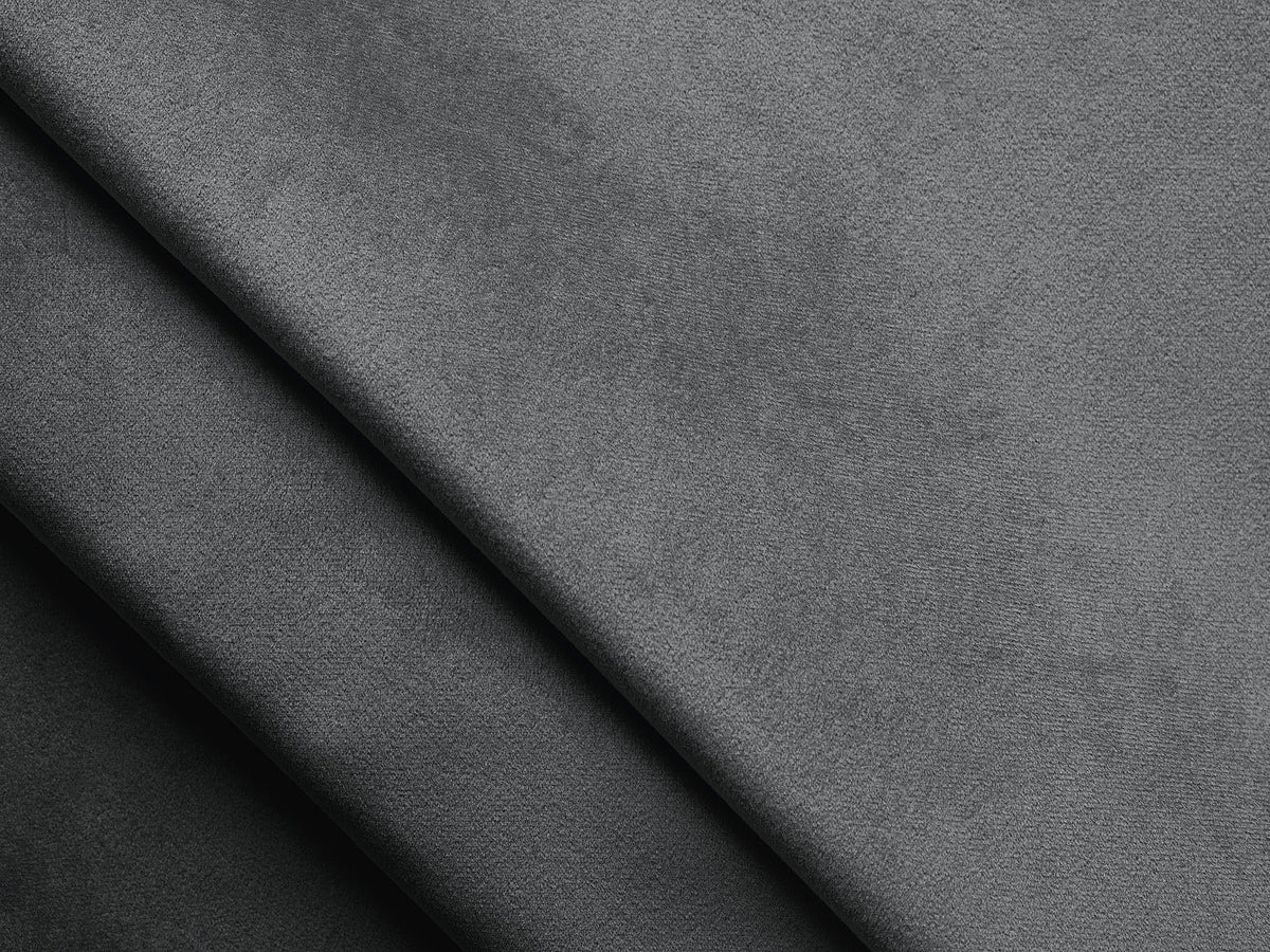 Canapé modulable 3 places gris velours