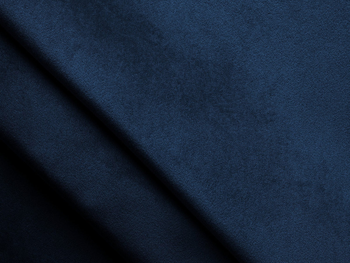 Canapé modulable 4 places bleu tissu