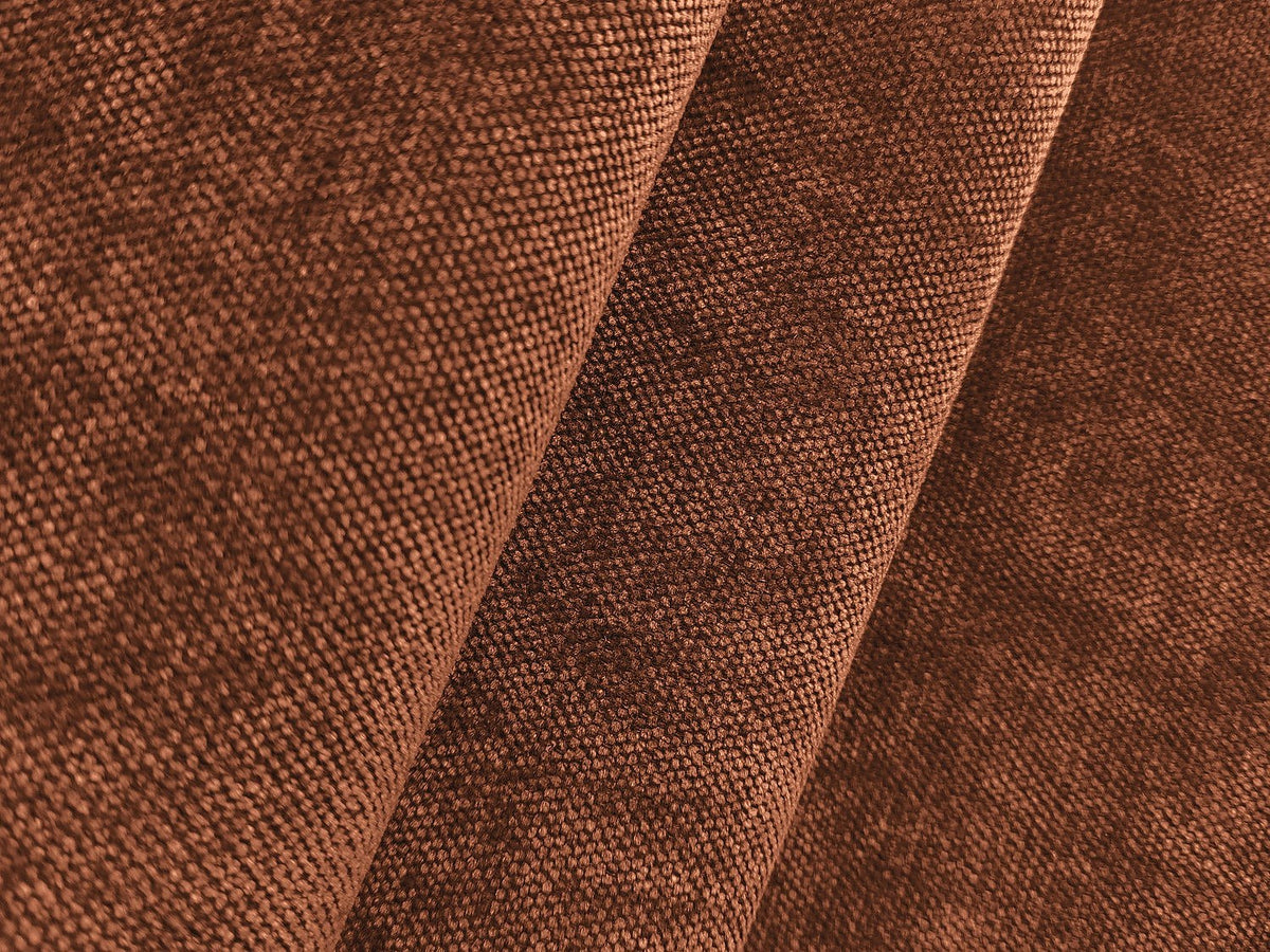 Canapé modulable 3 places orange tissu