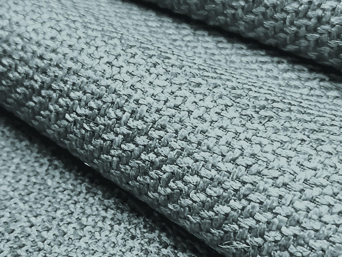 Canapé modulable 5 places bleu tissu