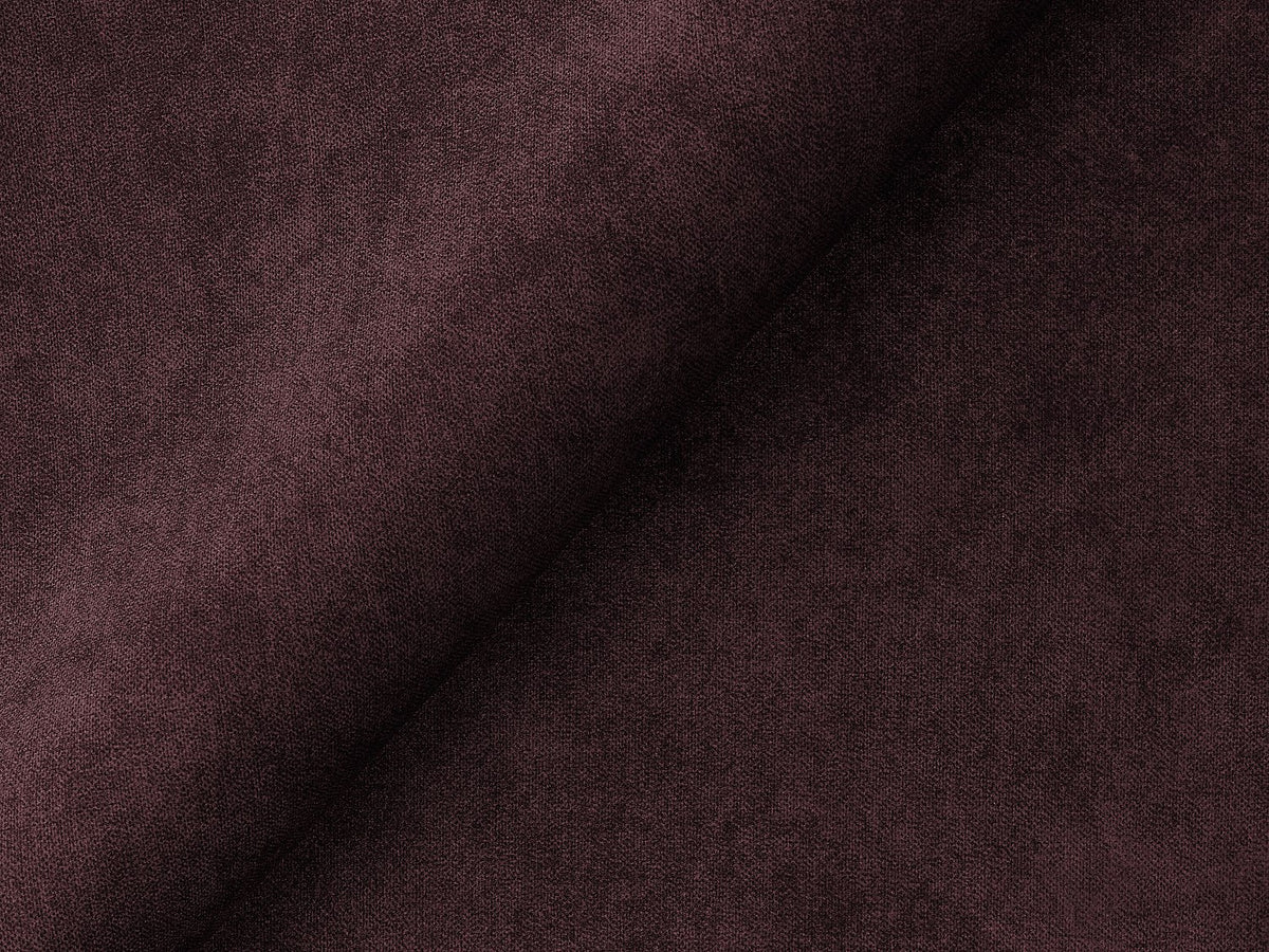 Canapé modulable 4 places marron velours - Ravenna