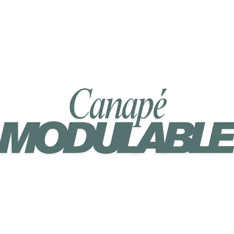 Canapes-modulables