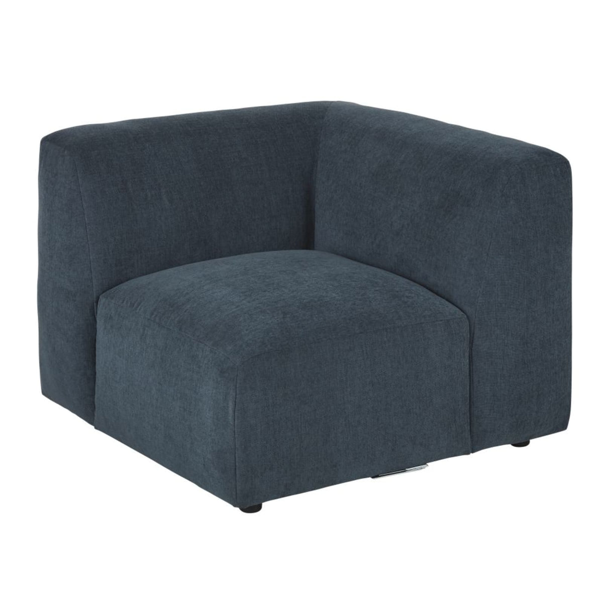 Accoudoir Droit Modulable en Tissu Bleu bleu - vue 2