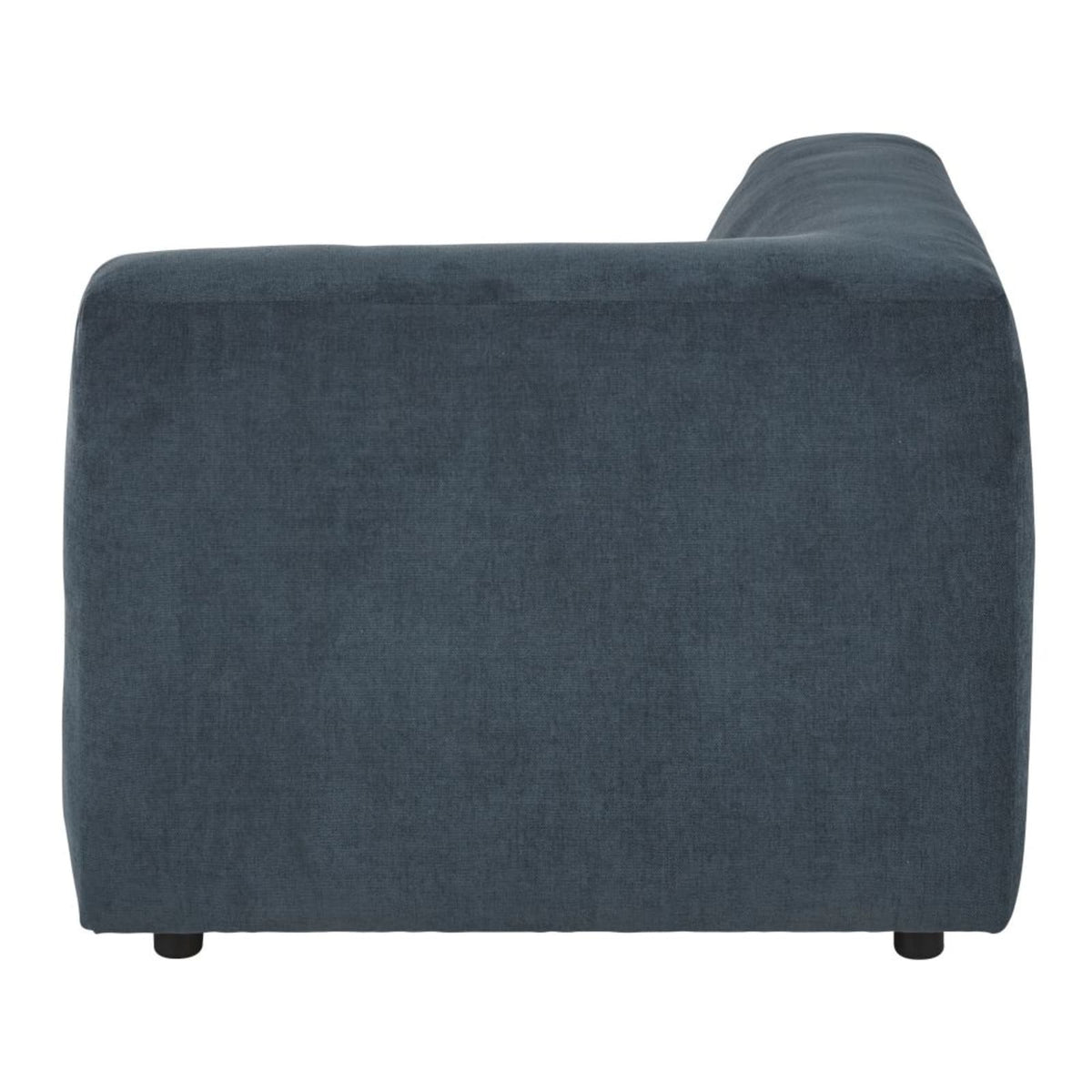 Accoudoir Droit Modulable en Tissu Bleu bleu - vue 3