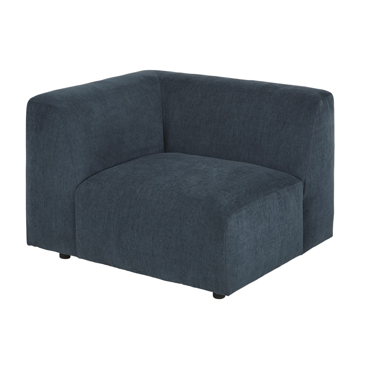 Accoudoir Gauche Modulable en Tissu Bleu bleu - vue 2