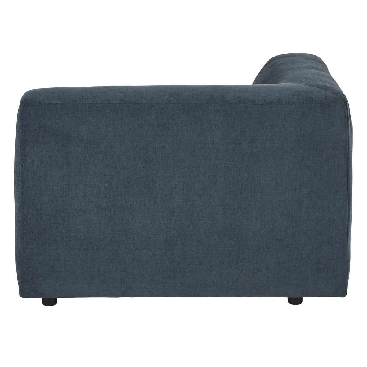 Accoudoir Gauche Modulable en Tissu Bleu bleu - vue 3