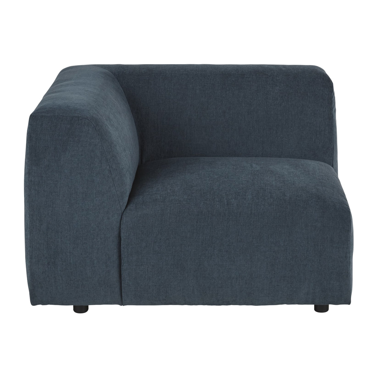 Accoudoir Gauche Modulable en Tissu Bleu bleu - vue 1