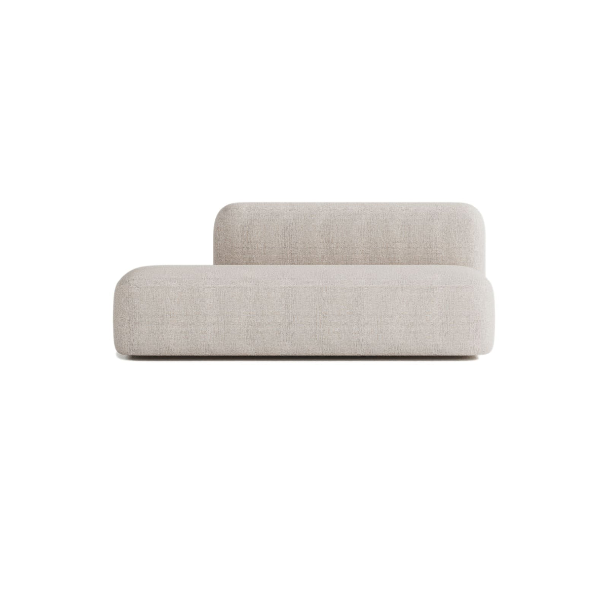 Canapé 3 Places en Tissu Beige beige - vue 1