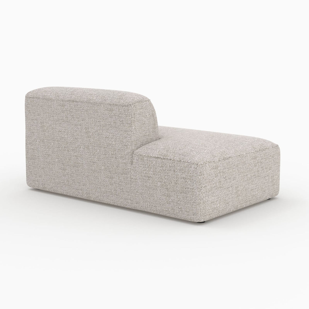 Canapé d'Angle Modulable en Tissu Beige 4 Places beige - vue 6