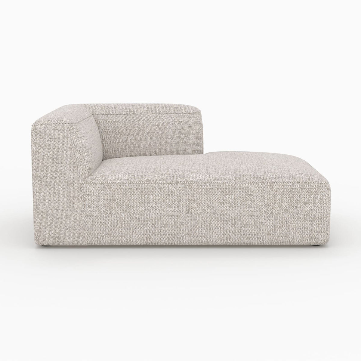 Canapé d'Angle Modulable en Tissu Beige 4 Places beige - vue 2