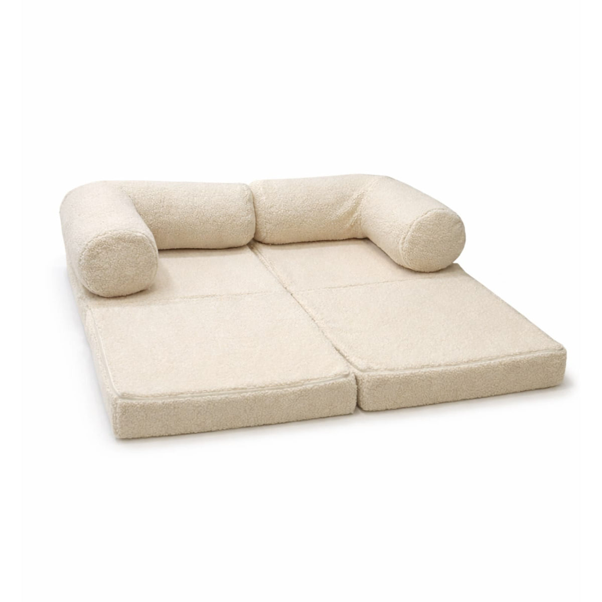Canapé Enfant Modulable en Mousse Beige beige - vue 4