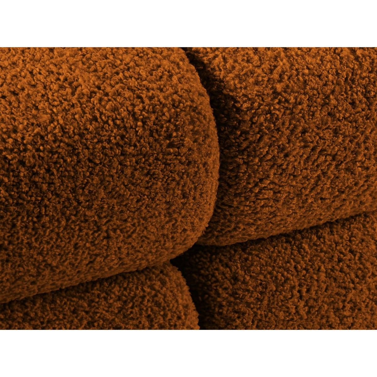 Canapé Modulable Gauche en Bouclé Brique Brique - vue 5