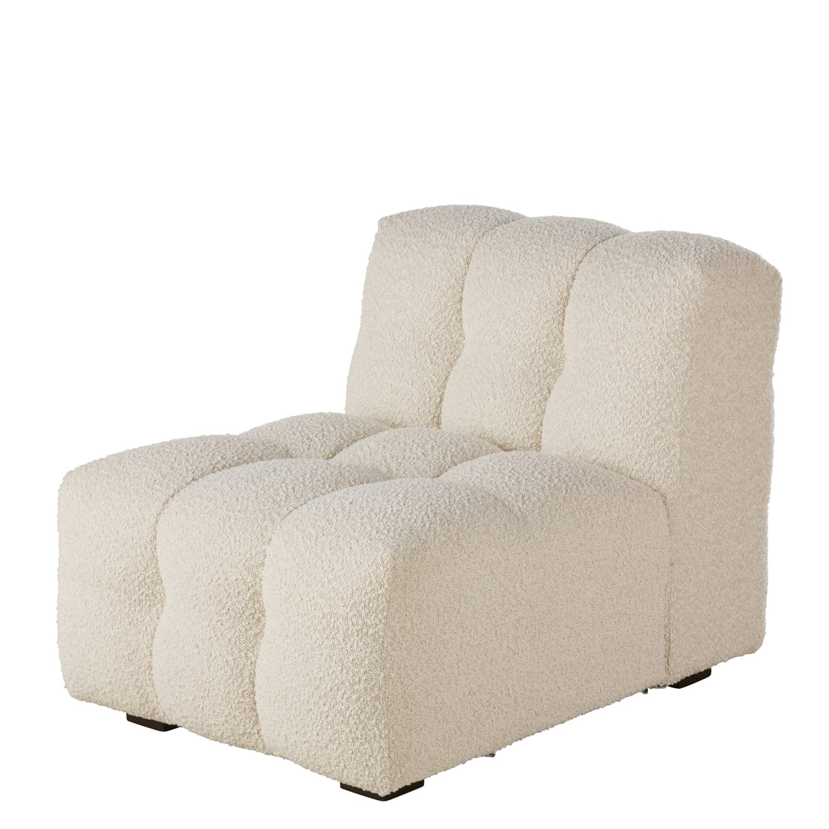 Chauffeuse Nuage Modulable en Bouclette Écrue écru - vue 5