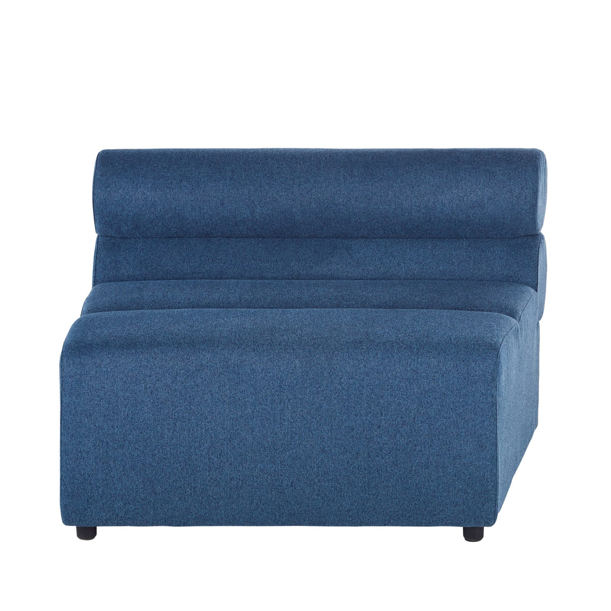 Chauffeuse Modulable Tissu Recyclé Bleu bleu - vue 1