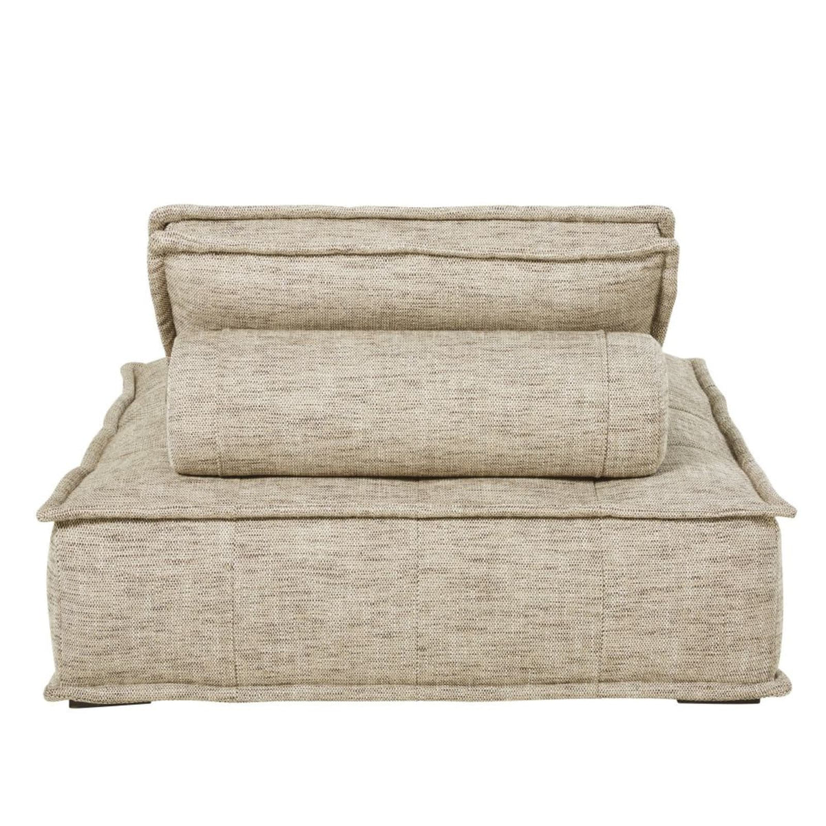 Chauffeuse Modulable en Tissu Taupe taupe - vue 4