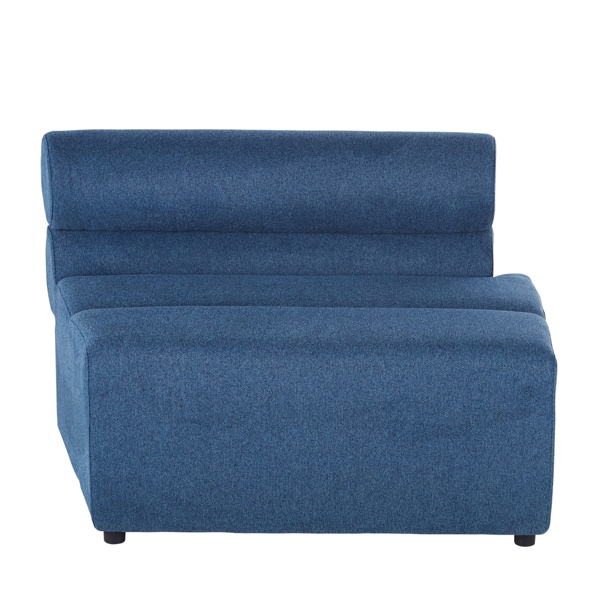 Méridienne Modulable en Tissu Recyclé Bleu bleu - vue 1