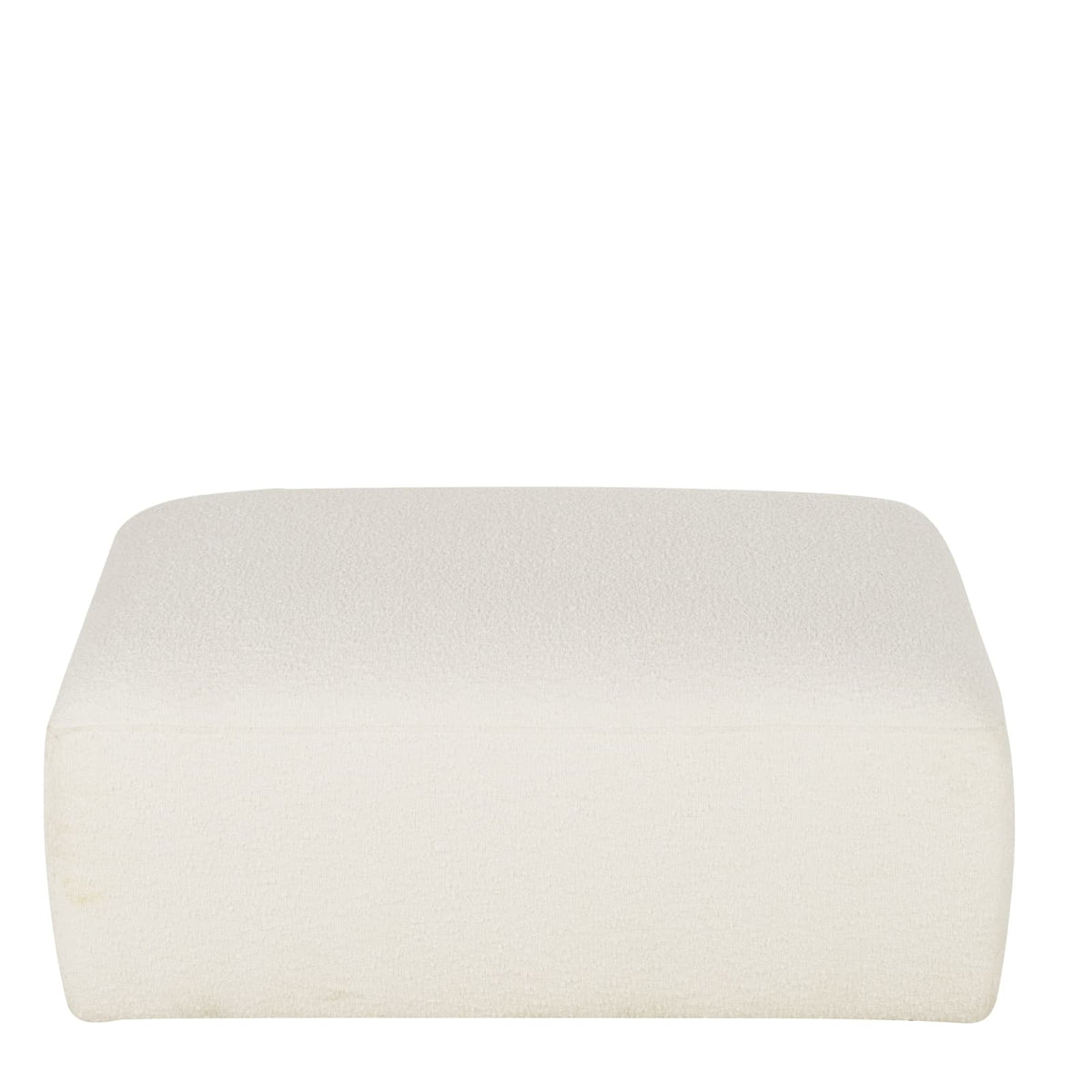 Pouf Modulable en Bouclette Écrue écru - vue 1